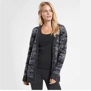 Athleta Westlake textured cardigan size XS